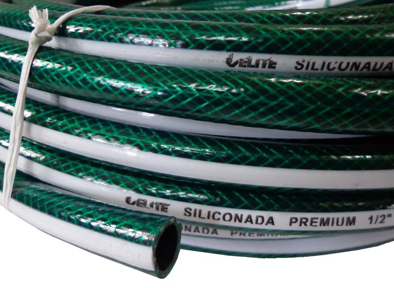 Imagem de Mangueira Jardim Premium Luxo Silicone Verde 1/2 - 20m