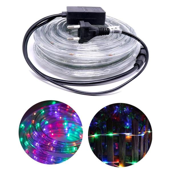 Imagem de Mangueira Led Luminosa Colorido 8W Decoração 3 Funções