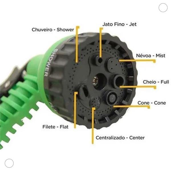 Imagem de Mangueira Mágica 15 Metros Expansível De Alta Pressão
