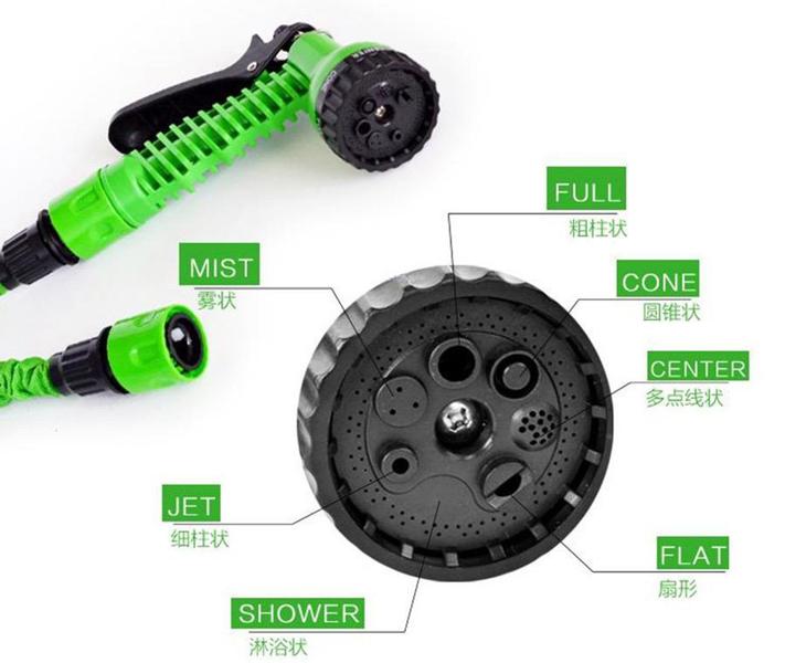 Imagem de Mangueira Mágica Expansível 3 Tamanhos 15/22/30 Metros Lavagem Carro Jardim