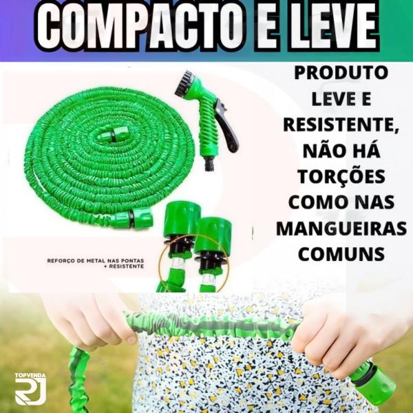 Imagem de Mangueira Magica Flexível E Expansível Retrátil 15m Esguicho