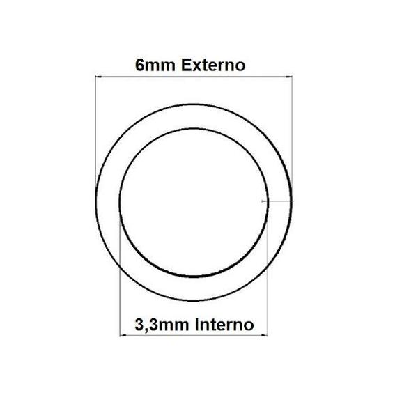 Imagem de Mangueira Odontológica Dupla De Pedal PU 6,0 x 3,3mm 10mt