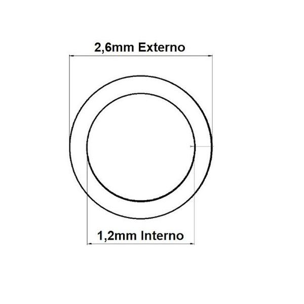 Imagem de Mangueira Odontológica Espaguete Kavo 2,6x1,2mm Cristal 5mt