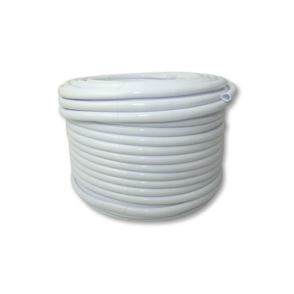 Imagem de Mangueira para chuveiro branca PVC Flexível Menco - 40m