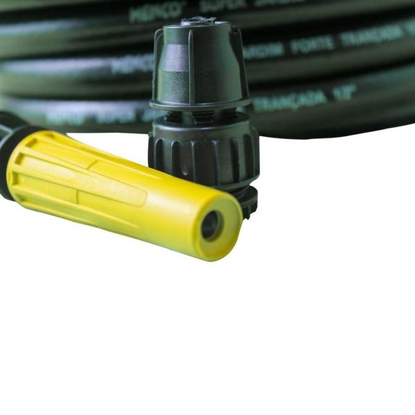 Imagem de Mangueira PVC Forte 1/2 - 25m, Preto, 300psi