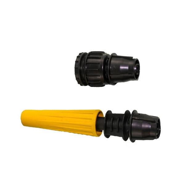 Imagem de Mangueira PVC Forte Preto 1/2- 25m 300psi - Resistente