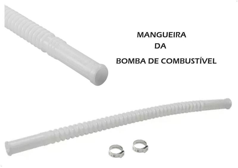 Imagem de Mangueira Sanfonada Bomba Elétrica Combustível 33Cm X 7,5Mm