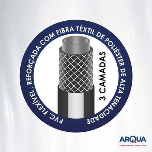 Imagem de Mangueira Trançada Premium 1/2" x 3,0 mm 20 metros Preta Arqua