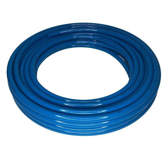 Imagem de Mangueira Tubo Pu 3mm Azul Poliuretano Compressor Ar 4mt