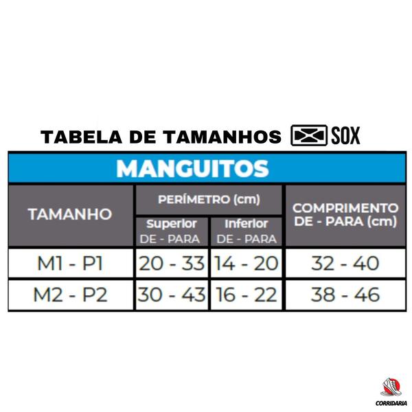 Imagem de Manguito De Compressão Graduada PowerSox MA10C