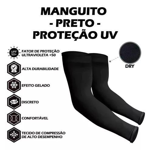 Imagem de Manguito Moto Ciclismo Unissex Proteção Solar Uv Fps +50 Par