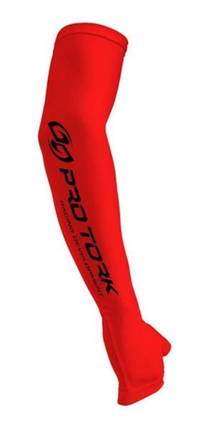 Imagem de Manguito Motoqueiro Motoboy Pro Tork Proteção Uv Vermelho