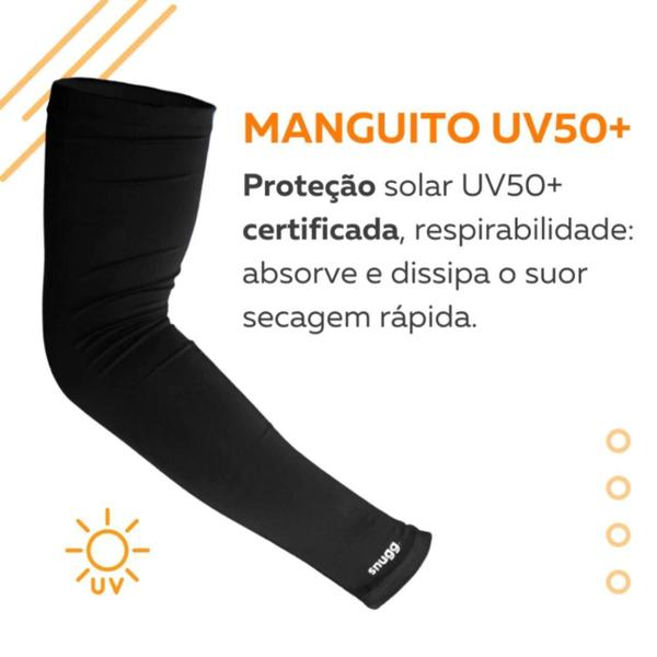 Imagem de Manguito Proteção Solar Uv50+ Segunda Pele Uv Unissex O 5