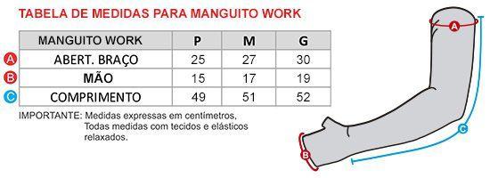 Manguito Work Proteção Uv Motociclista Ciclista Branco - Go Ahead Imagem de Manguito Work Proteção Uv Motociclista Ciclista Branco