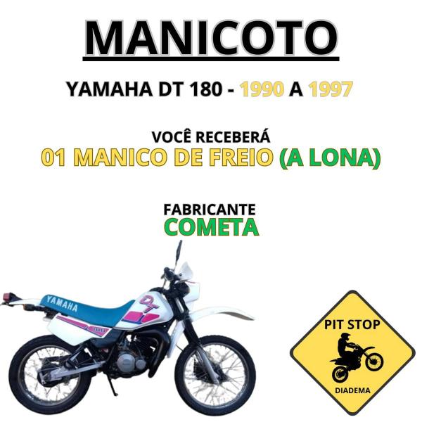 Imagem de Manicoto de Freio (direto) Yamaha Dt 180 - 1990 a 1997