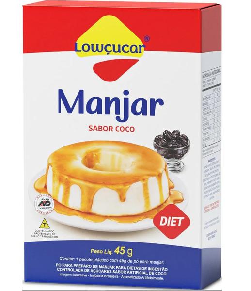 Imagem de Manjar Zero Acucares Lowcucar 45g