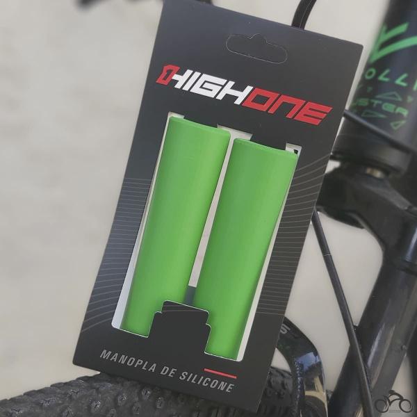 Imagem de Manopla Bike High One Silicone Gel 135 mm