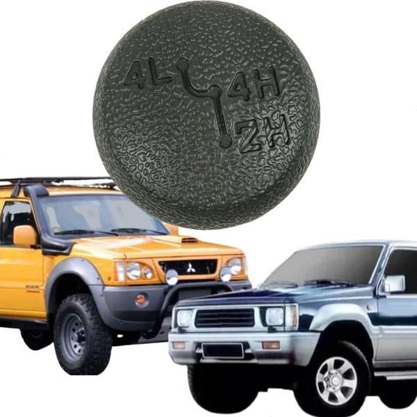 Imagem de Manopla Bola Cambio Mitsubishi L200 Reduzida 1996 a 2007