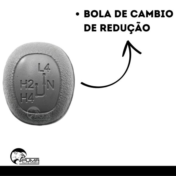 Imagem de Manopla Bola Câmbio Reduzida 4x4 Hilux 2005 2006 07 08 09 10 11 12 A 2015