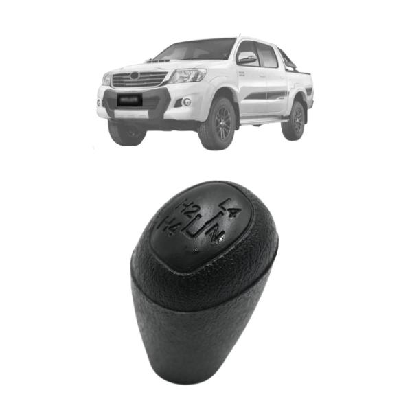 Imagem de Manopla Bola De Cambio Reduzida SW4 Hilux 2005 Até 2013