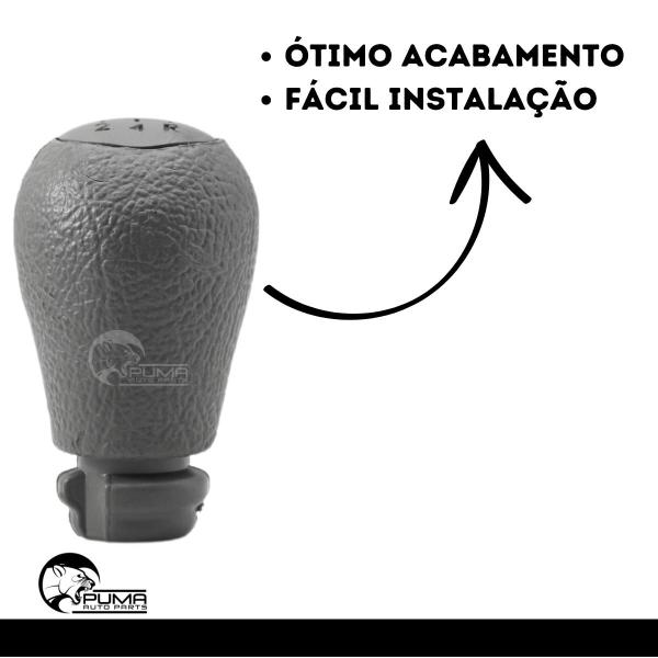 Imagem de Manopla Bola De Câmbio Xsara Picasso Gx 2001 2002 2003 2004 Cinza