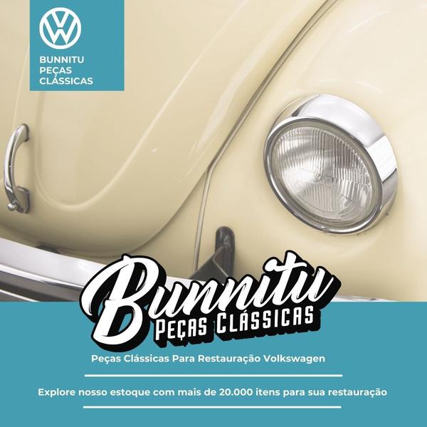 Imagem de Manopla Câmbio Cor Marrom Com Logo Marcha VW Fusca Itamar Kombi Brasília Variant Gol Parati Voyage Saveiro - MK043M