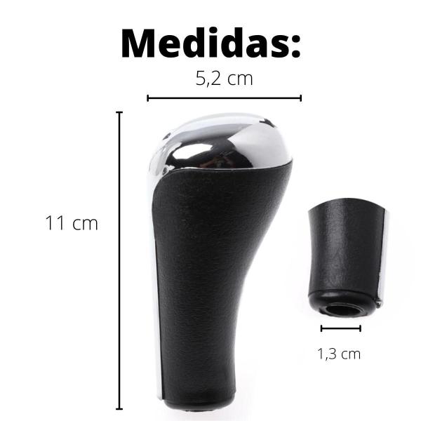 Manopla Cambio Peugeot Automático 206 207 307 Citroen C3 C4 - Evb Imagem de Manopla Cambio Peugeot Automático 206 207 307 Citroen C3 C4