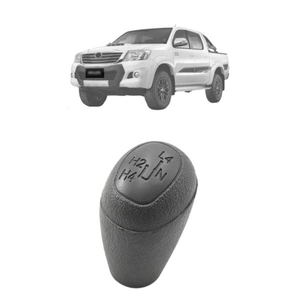 Imagem de Manopla Da Bola De Cambio Reduzida Hilux 2005 Até 2011 2012 2013