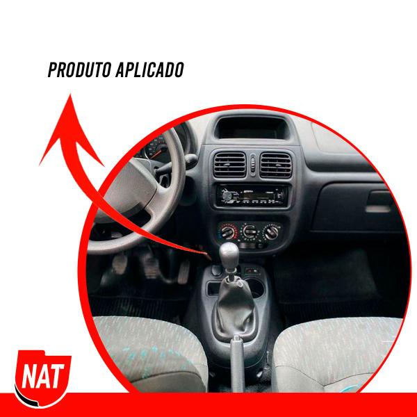 Imagem de Manopla de Câmbio Renault Clio Ano 2005 Até 2016 C/ Tampa