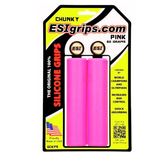 Imagem de Manopla Esi Grips Chunky Bike Profissional 32mm 60g ROSA