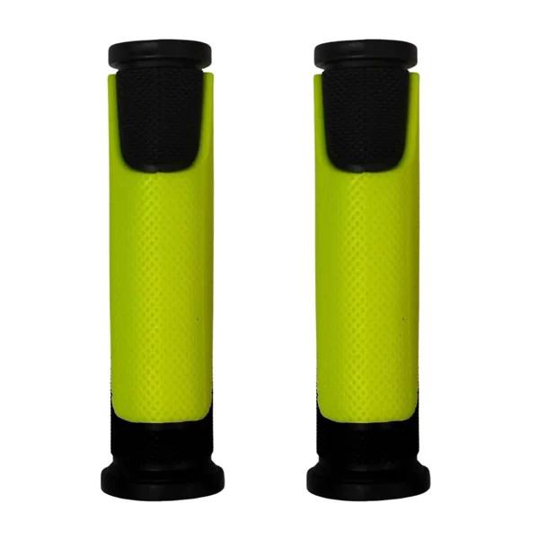 Imagem de Manopla Garra7 Bike 125mm borracha TRP preto/amarelo MTB