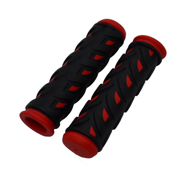 Imagem de Manopla Mtb Slash Preto+Vermelho