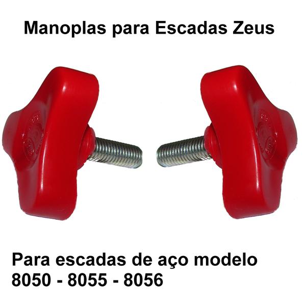 Imagem de Manopla para Escada de Aço ZEUS PAR