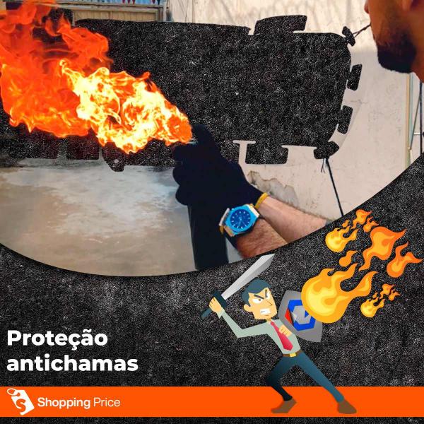 Imagem de Manta Acústica Forro de Capô Antichamas Premium Argo Cronos 2017 a 2022 com Presilhas Grud