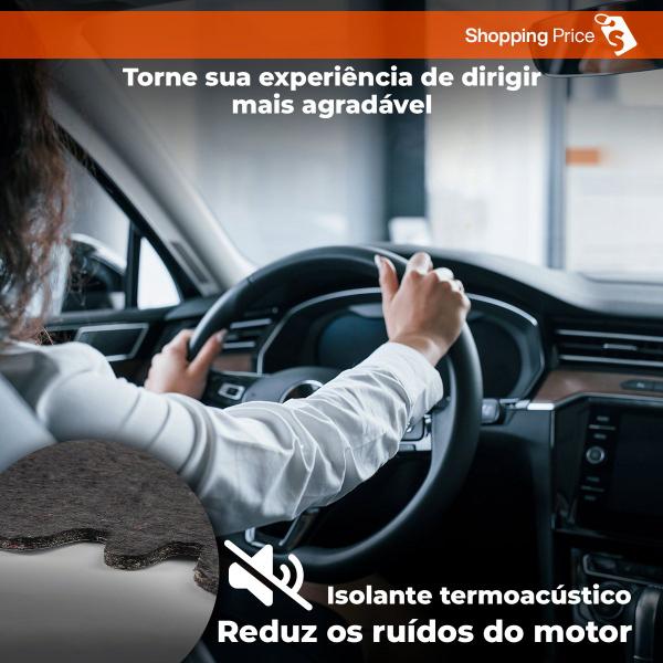 Imagem de Manta Acústica Forro de Capô Antichamas Premium L200 Sport 2003 a 2012 com Presilhas Grud