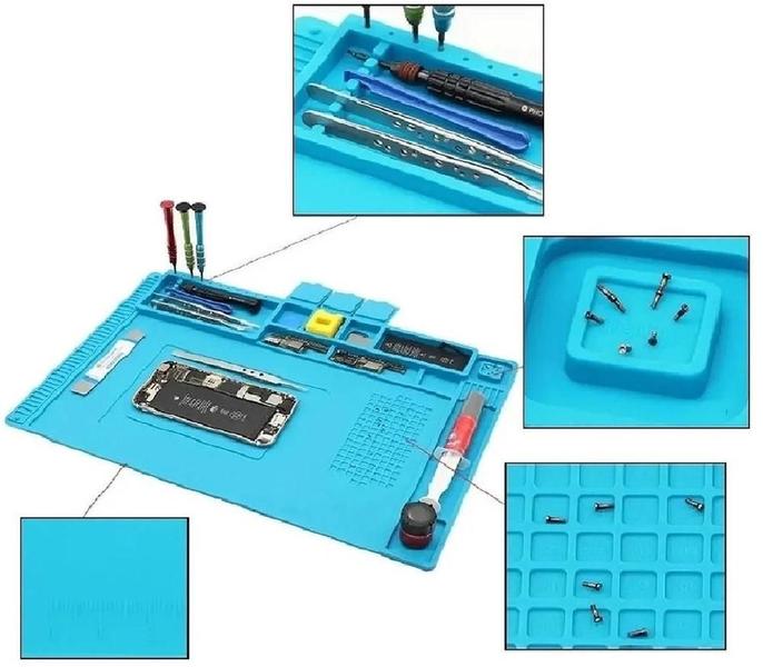 Imagem de Manta Antiestatica Grande + Kit 36 Chave Manutenção Celular, Tablets e Notebooks