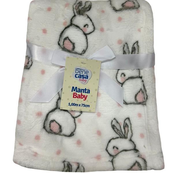 Imagem de Manta Bebê Oportunity Flannel Fleece 100x75