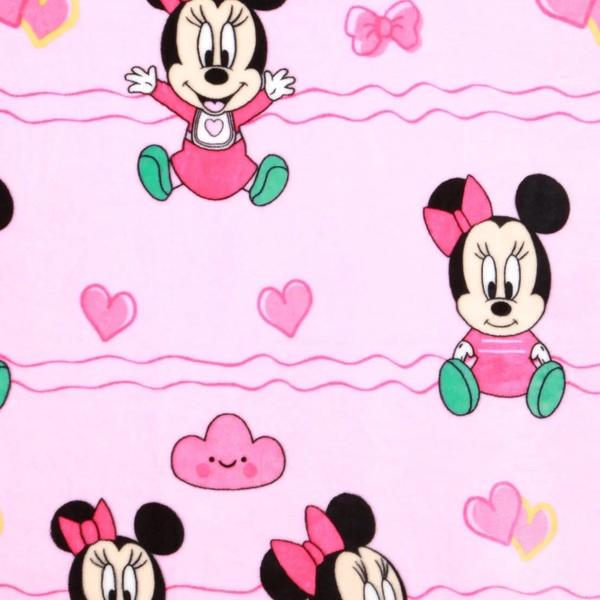 Imagem de Manta Berço Bebê Soft Disney Minnie Menina jolitex