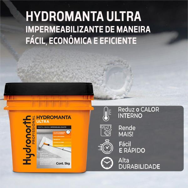 Imagem de Manta Branco Emborrachada Alta Performance Hydromanta 5kg