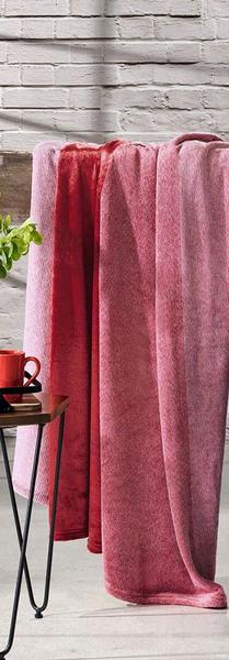 Imagem de Manta Casal Buettner Jacquard Flannel Urban ( 2,20m x 2,40m) Vermelho