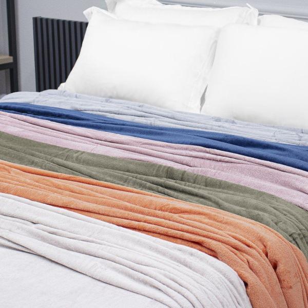 Imagem de Manta Casal Flannel Classic Appel Home