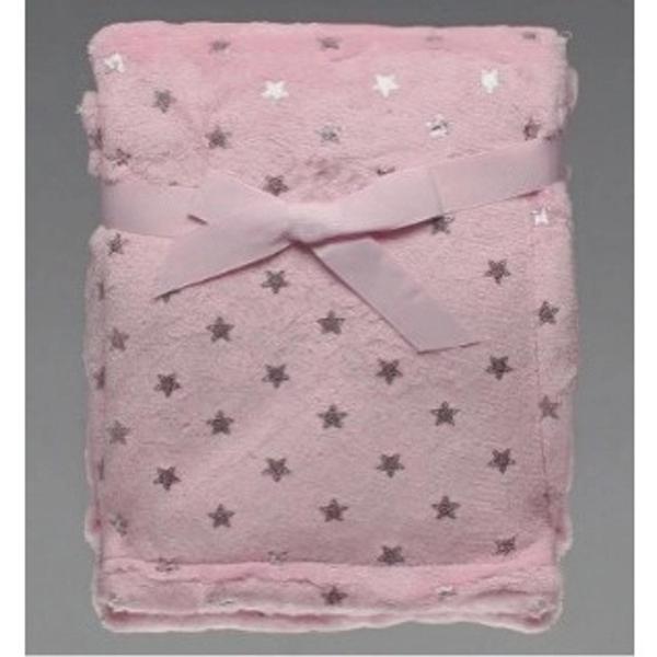 Manta Cobertor Bebê Sherpa Flanel Estrelinhas 75x100 Lã De Carneiro - Camesa Imagem de Manta Cobertor Bebê Sherpa Flanel Estrelinhas 75x100 Lã De Carneiro