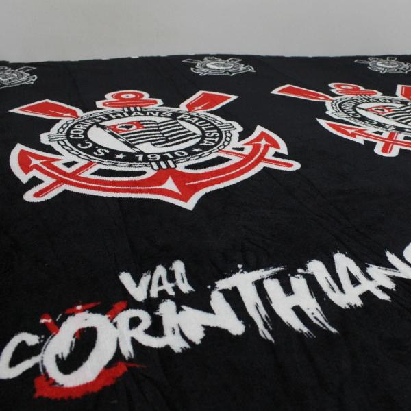 Imagem de Manta Cobertor Futebol Vai Corinthians Todo Poderoso Timão