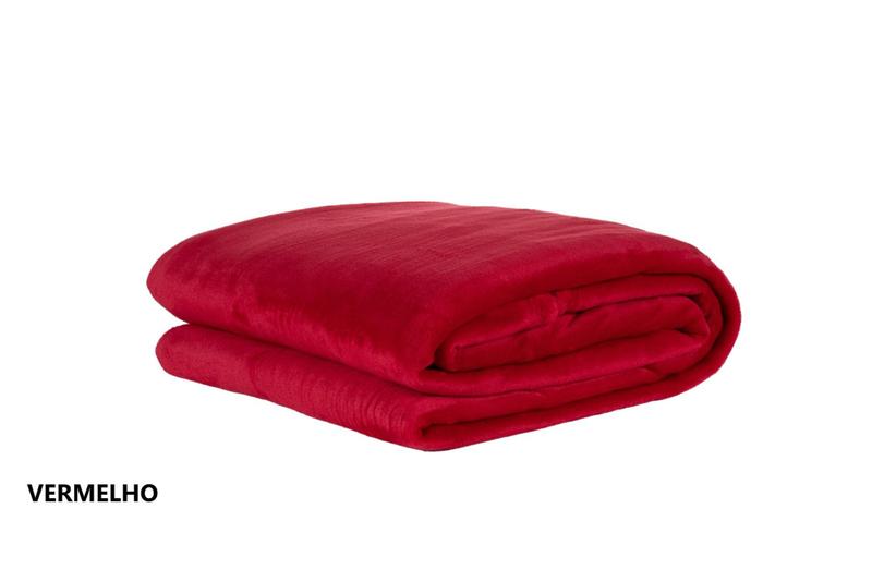 Imagem de Manta cobertor queen flannel soft super macia