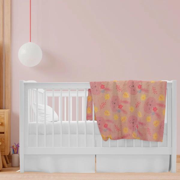 Imagem de Manta Confort Baby Caixa Hazime Lilica Rosa 110x90