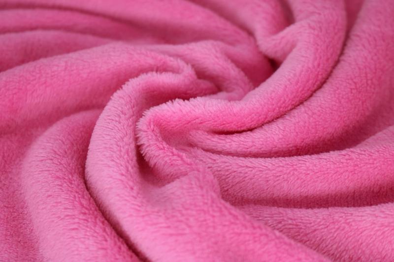 Imagem de Manta Confort Microfibra 110 x 150 cm Rosa Chiclete 100% Poliéster