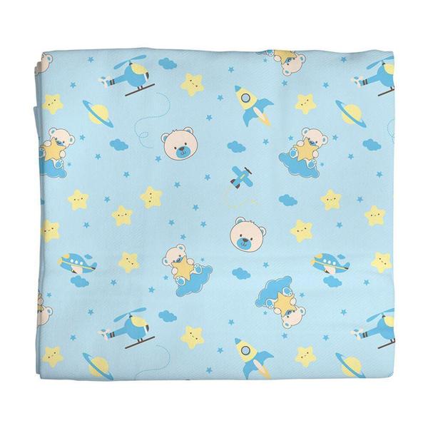 Imagem de Manta CUEIRO Estampado Bebê 3 un - 100% Algodão - Bercinho 80 x 50 cm - Envio Imediato! - Incomfral