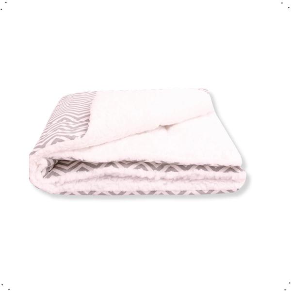 Imagem de Manta De Bebe Sherpa Cobertor Quentinho 80cm x 75cm Fofinho Estampas Lindas