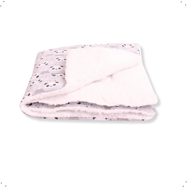 Imagem de Manta De Bebe Sherpa Fofinho Estampas Lindas 80cm x 75cm