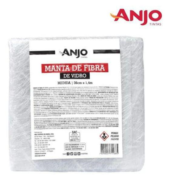 Imagem de Manta De Fibra De Vidro 36cm X 1,4m - ANJO